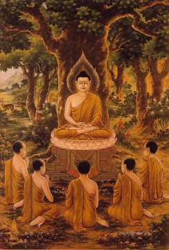 仏法 仏教 Oil Paintings